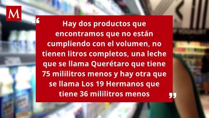 ¿Agua con pintura? Lista completa de marcas de leche falsas que se venden en México: Profeco