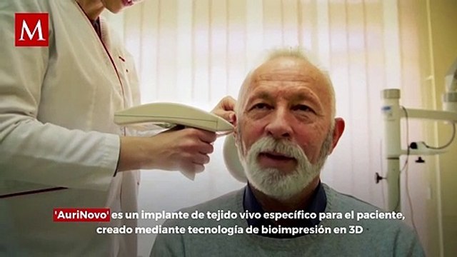 Científicos reconstruyen una oreja gracias a tejido de células humanas impreso en 3D
