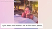 Virgínia Fonseca, grávida da 2ª filha, explica novo tratamento na gestação: 'Por isso estou sumida'