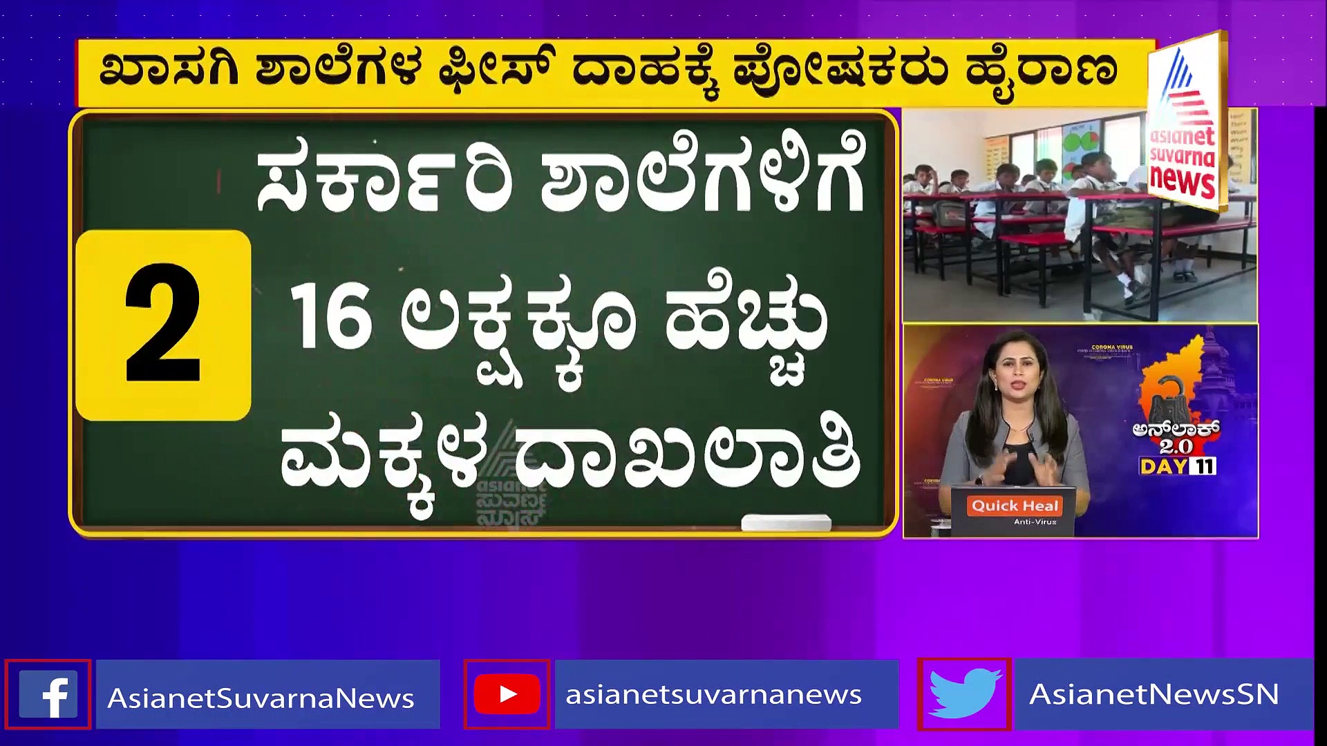 ಖಾಸಗಿ ಶಾಲೆಗಳಿಗೆ ಸೆಡ್ಡು ಹೊಡೆದ ಸರ್ಕಾರಿ ಶಾಲೆಗಳು..!