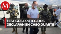 Con testigos protegidos, reanudan audiencia de César Duarte en Chihuahua