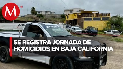 Continúa la ola de violencia en Baja California; encuentran varios cuerpos