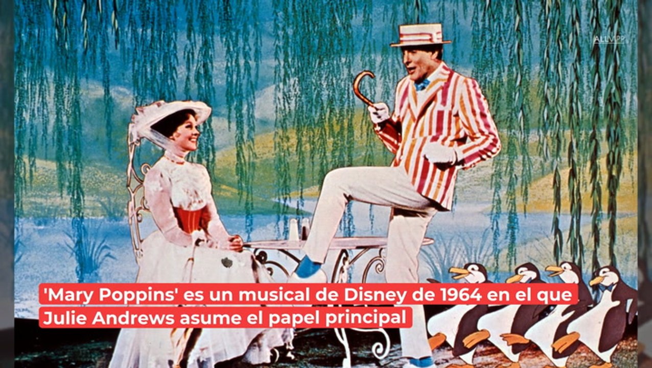Julie Andrews de 'Mary Poppins': a través de los años con la leyenda artística