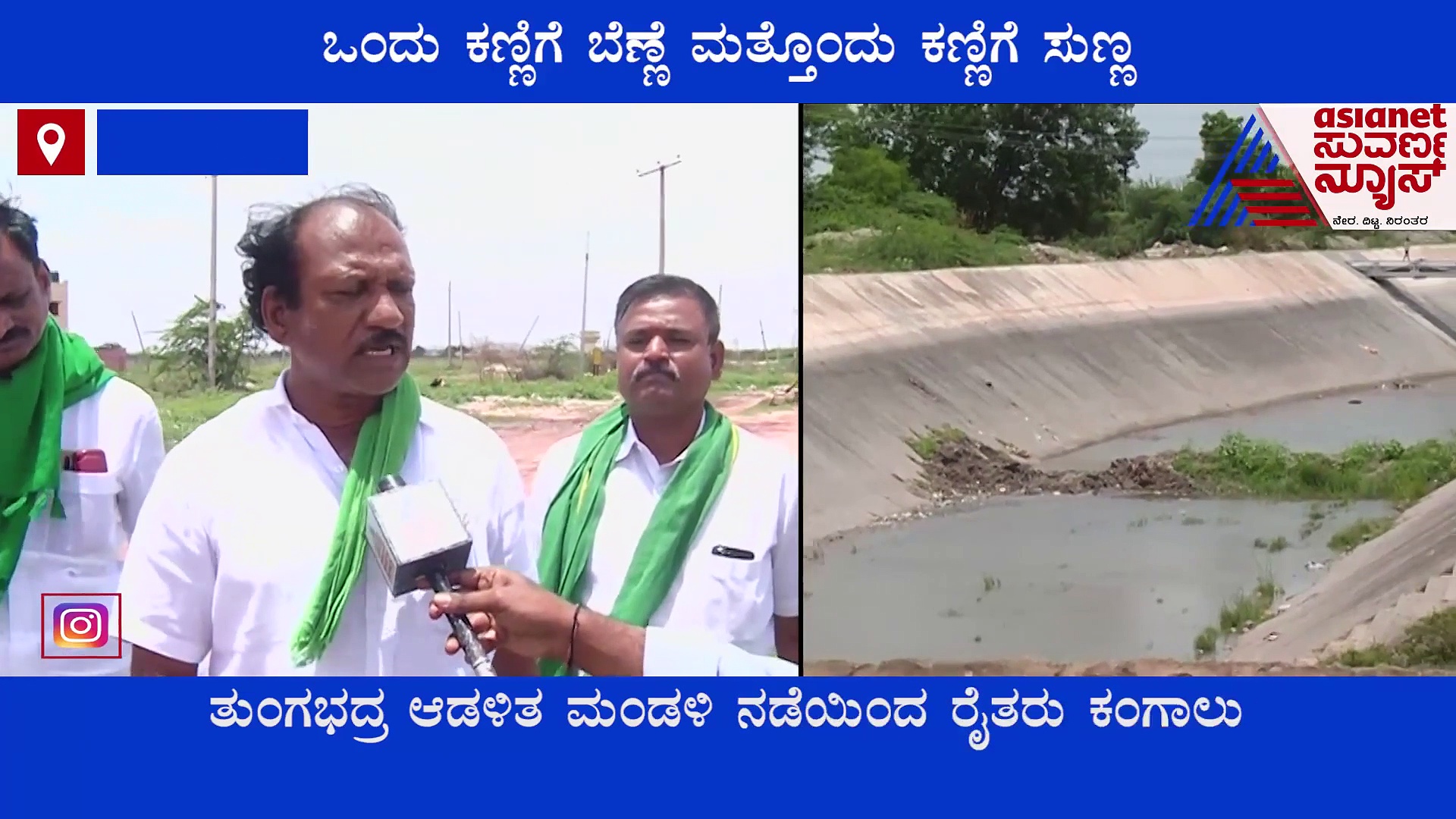 ತುಂಗಭದ್ರಾ ಜಲಾಶಯಿಂದ ಬಳ್ಳಾರಿಗೆ ನೀರಿಲ್ಲ, ಆಡಳಿತ ಮಂಡಳಿ ನಡೆಯಿಂದ ರೈತರು ಕಂಗಾಲು