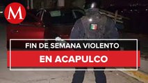 En Acapulco reportan 7 asesinatos, seis hombres y una mujer