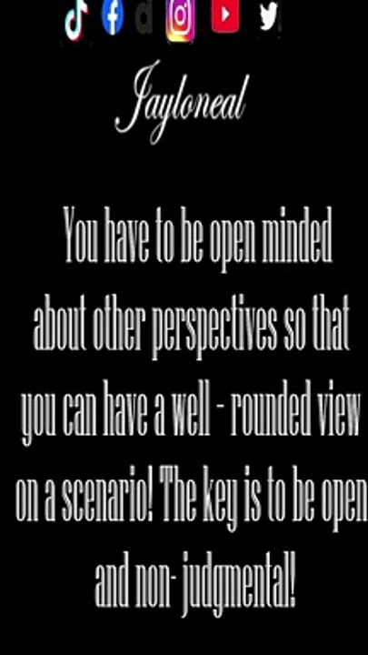 Be Open To The Perspective Of Others! (Quote)