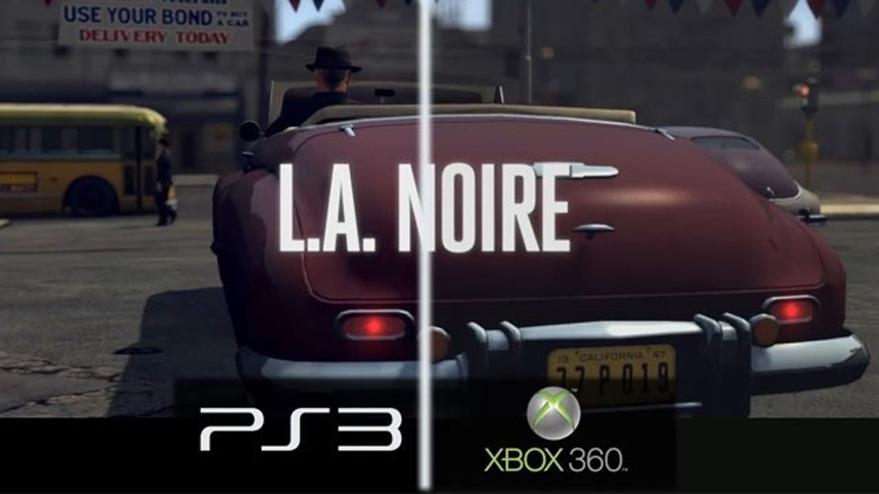 L.A. Noire  - Grafikvergleich für Xbox 360 und PlayStation 3