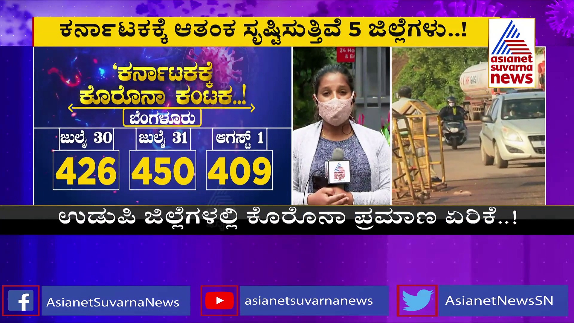 ರಾಜ್ಯದ ಪಾಸಿಟಿವಿಟಿ ರೇಟ್, ಸಾವಿನ ಪ್ರಮಾಣ ಏರಿಕೆ: 5 ಜಿಲ್ಲೆಗಳು ಕೊರೊನಾ ಹಾಟ್‌ಸ್ಪಾಟ್..!