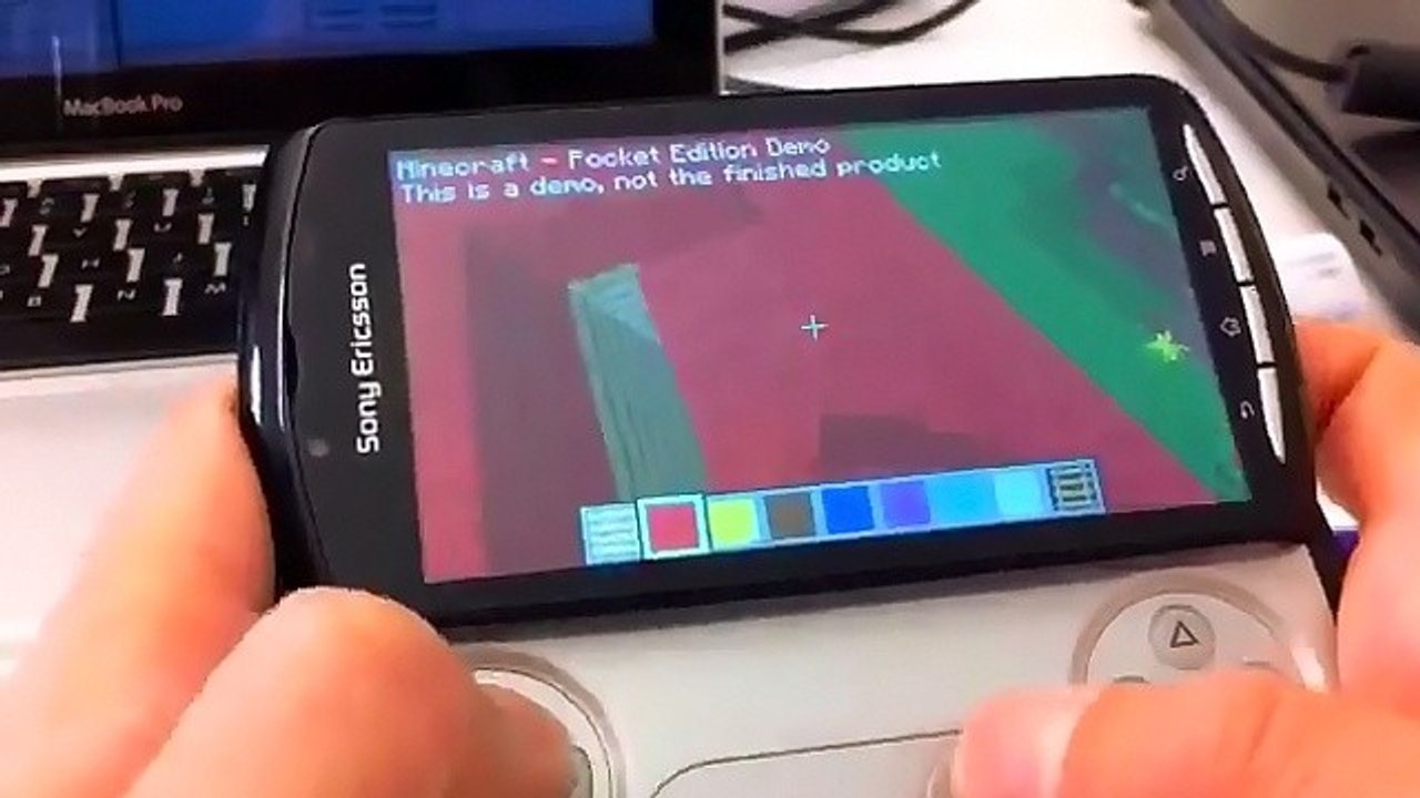 Minecraft  - Pocket Edition auf dem Xperia Play