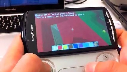 Minecraft  - Pocket Edition auf dem Xperia Play