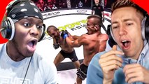 FAMOUS YOUTUBER REACTS TO The Best 2020 MMA Knockouts