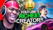 FAMOUS YOUTUBER REACTS TO Richest Youtubers In 2020