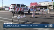 Teen killed, 8 injured at Phoenix strip mall shooting near 10th Avenue and Hatcher Road