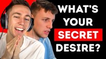 FAMOUS YOUTUBERS REACTING TO  Find Out Their Secret Desires