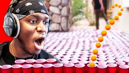 FAMOUS YOUTUBERS REACTING TO Things That Are Supposed To Be Impossible