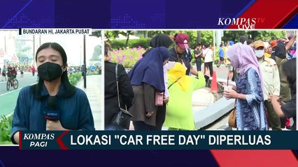 Asik! 5 Titik Baru untuk Car Free Day, Tetap Jaga Jarak Aman dengan Pengunjung Lain