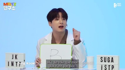 BTS (방탄소년단) MBTI Lab 2 (VOSTFR)