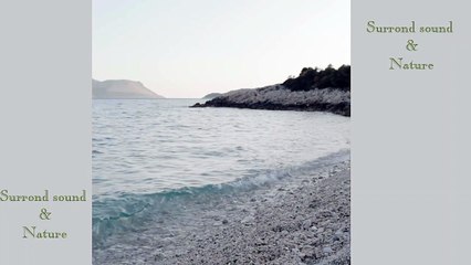 sea wave sound healing soul and mind (no music instrument) - surround sound and nature