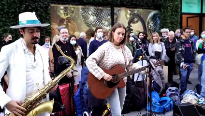 _SHALLOW_ - Daniele Vitale & Allie Sherlock (Sax, Guitar e Voice) in Dublin