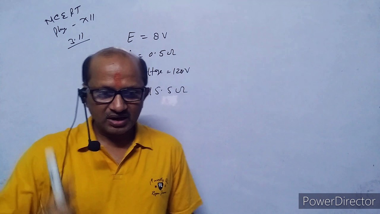 XII-Physics, NCERT Solutions, Chapter 3, Current Electricity, Question 3.11. BY- Atma Academy.