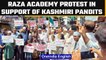 Raza Academy protests against the killing of Kashmiri Pandits in the valley | Oneindia News