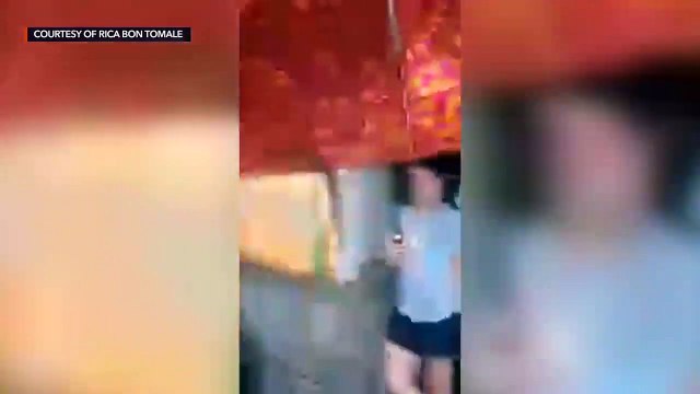 Ashfall from Bulusan Volcano in Juban, Sorsogon