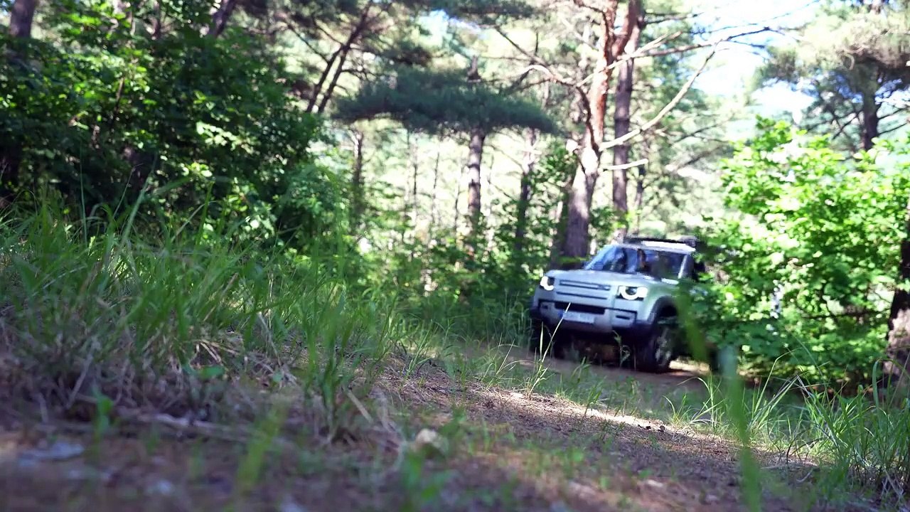 CAMPING WITH  NEW LANDROVER DEFENDER 110