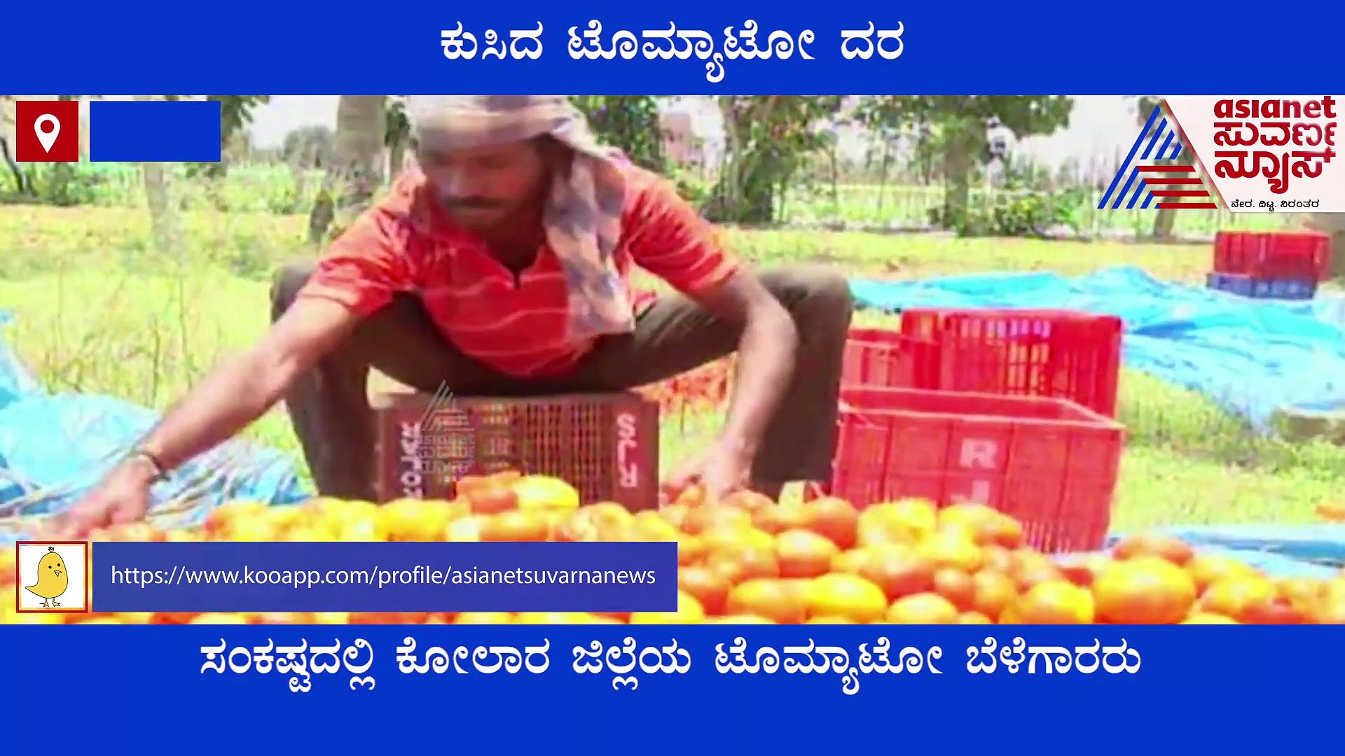 ಅತ್ತ ಅಗತ್ಯ ವಸ್ತುಗಳ ಬೆಲೆ ಏರಿಕೆ: ಇತ್ತ ರೈತನ ಟೊಮೇಟೊ ದರ ಕುಸಿತ