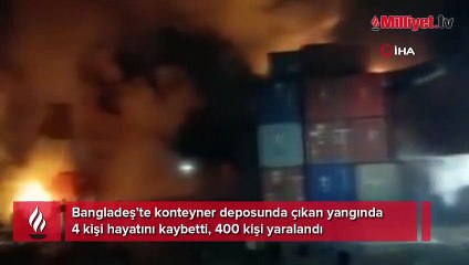 Bangladeş’te korkunç yangın: 4 ölü, 400 yaralı var!