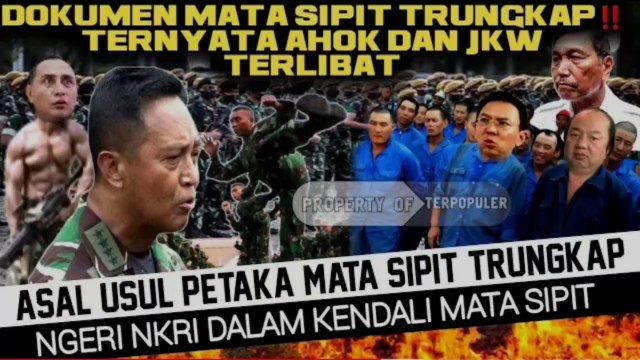 Berita Terbaru ~Petaka Bagi Nkri‼️Trungkap Asal Usul Mata Sipit~ News Viral Kpk
