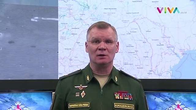 Hujan Rudal Rusia Hancurkan Markas dan Pasukan Tank Ukraina