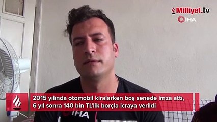 1 günlüğüne araç kiraladı, hayatının şokunu yaşadı