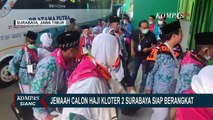 Lebih dari 400 Calon Haji Kloter Kedua Asrama Embarkasi Surabaya Berangkat ke Tanah Suci Hari Ini!