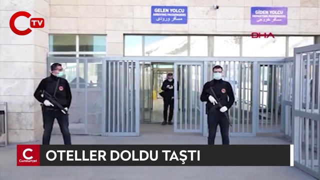 İranlılar 3 günlük tatil için Van'a geldi, oteller doldu