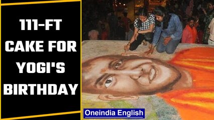 Yogi Adityanath's 50th Birthday: 111-ft cake to be cut, supporter aims world record