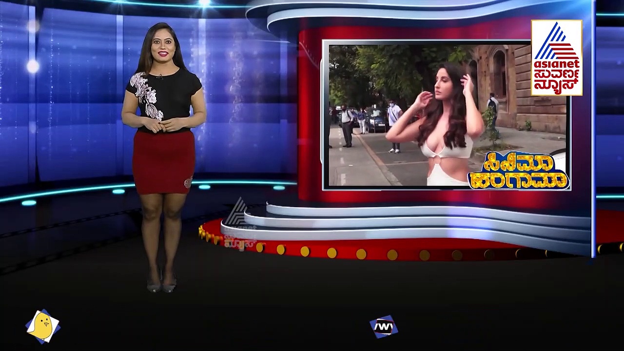 ಬಾಡಿಕಾನ್ ಡ್ರೆಸ್‌ನಲ್ಲಿ ಮಿಂಚಿದ ನೋರಾ..!