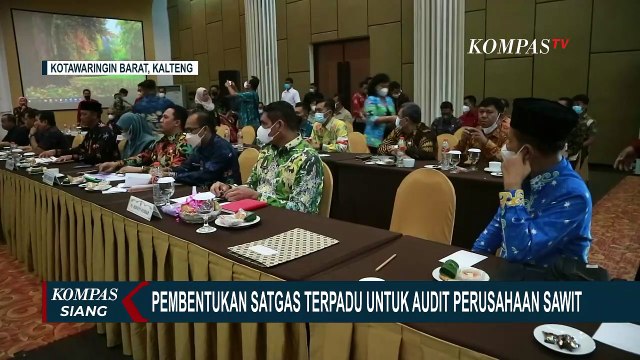 Gubernur Kalimantan Tegah, Sugianto Sabran Bentuk Satgas Terpadu untuk Audit Perusahaan Sawit