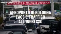 Aeroporto di Bologna. Caos e traffico all'ingresso