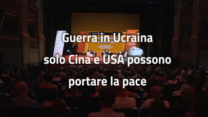 Ucraina, Prodi: "Solo Cina e Usa possono portare la pace"