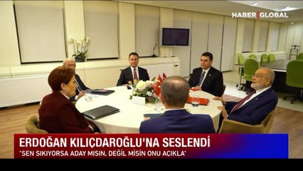 Cumhurbaşkanı Erdoğan Kılıçdaroğlu'na seslendi: Sen sıkıyorsa aday mısın, değil misin onu açıkla