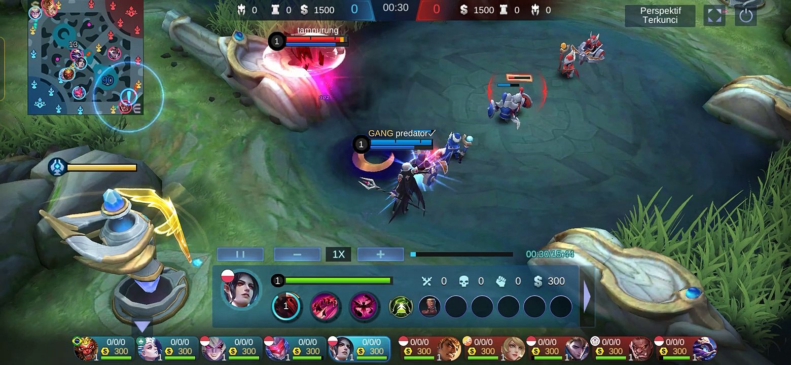 Mobile legend- cecilon masih op dapet stak 500 musuh ketar ketir