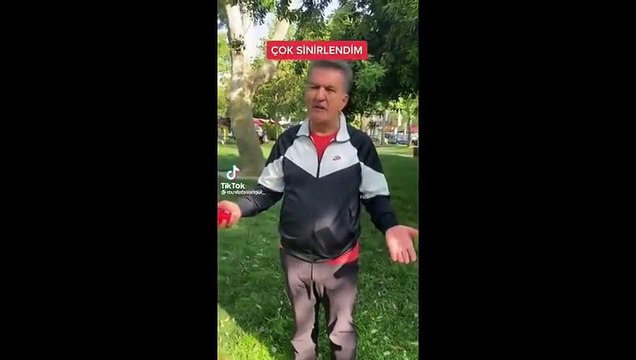 Zamlara sinirlenen Mustafa Sarıgül, elindeki kolayı fırlattı