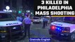 At least 3 killed and 10 injured in mass shooting in Philadelphia | OneIndia News #International