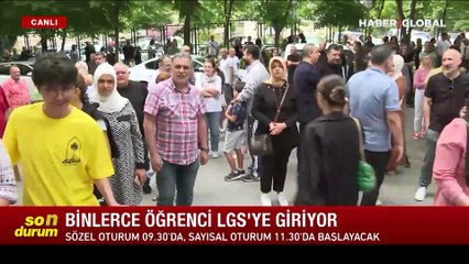 LGS kapsamındaki merkezi sınav sona erdi