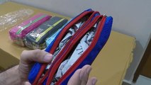 Unboxing and Review of 3 chain pencil pouch for students gift