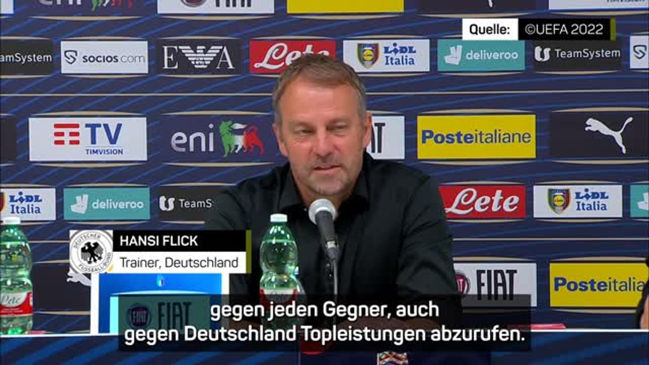 Flick nach Remis: 'Schätze Mancini sehr'