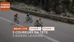 #Dauphiné 2022 - Étape 1 / Stage 1 - 3 coureurs en tête / 3 riders ahead