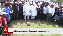 Ajiit Pawar यांनी हाताळली रायफल, कुणावर साधणार निशाणा? ABP Majha