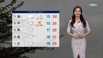 [종합뉴스 날씨]전국 곳곳 단비 내리며 서늘…강원 영동, 많은 비 집중돼 호우 예비특보.