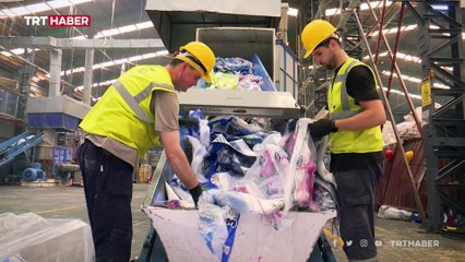 Dönüşen atıklar ham madde oluyor